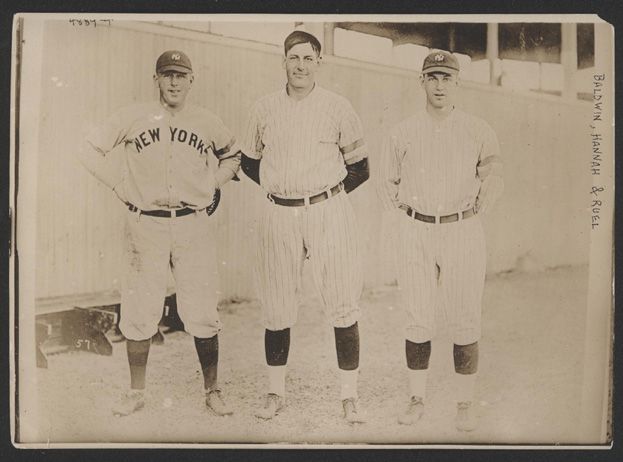 WP 1919 Yankee Catchers Baldwin Hannah Ruel.jpg